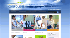 Desktop Screenshot of ch-confolens.fr